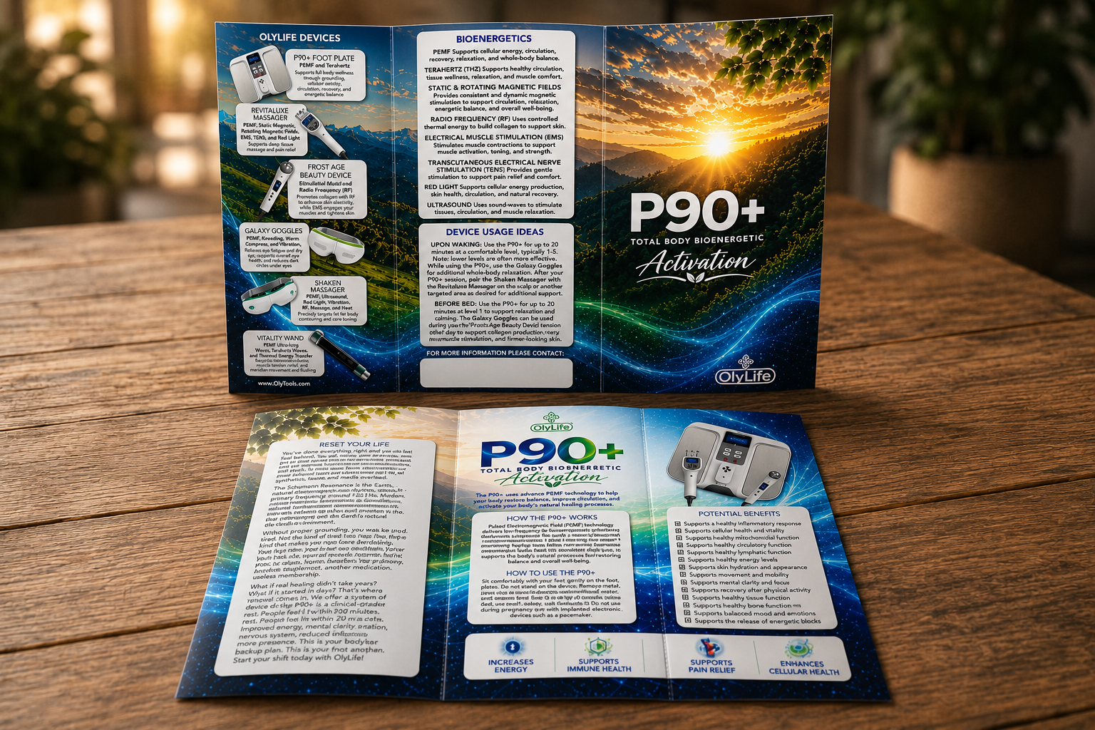 Brochure: P90+ Trifold Brochure (20 Pack)