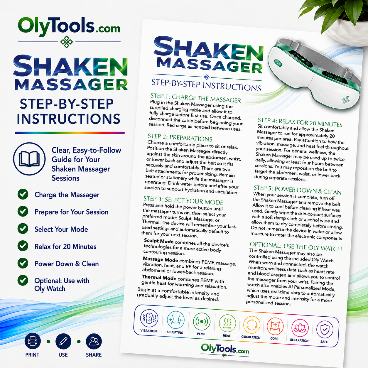 Free Download: Shaken Massager Instructions