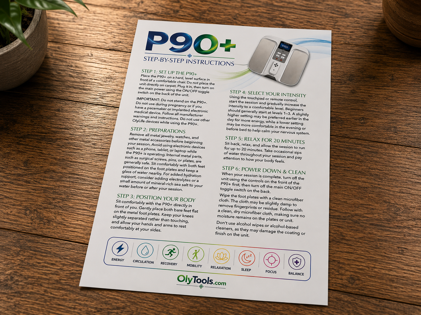 Free Download: P90+ Instructions