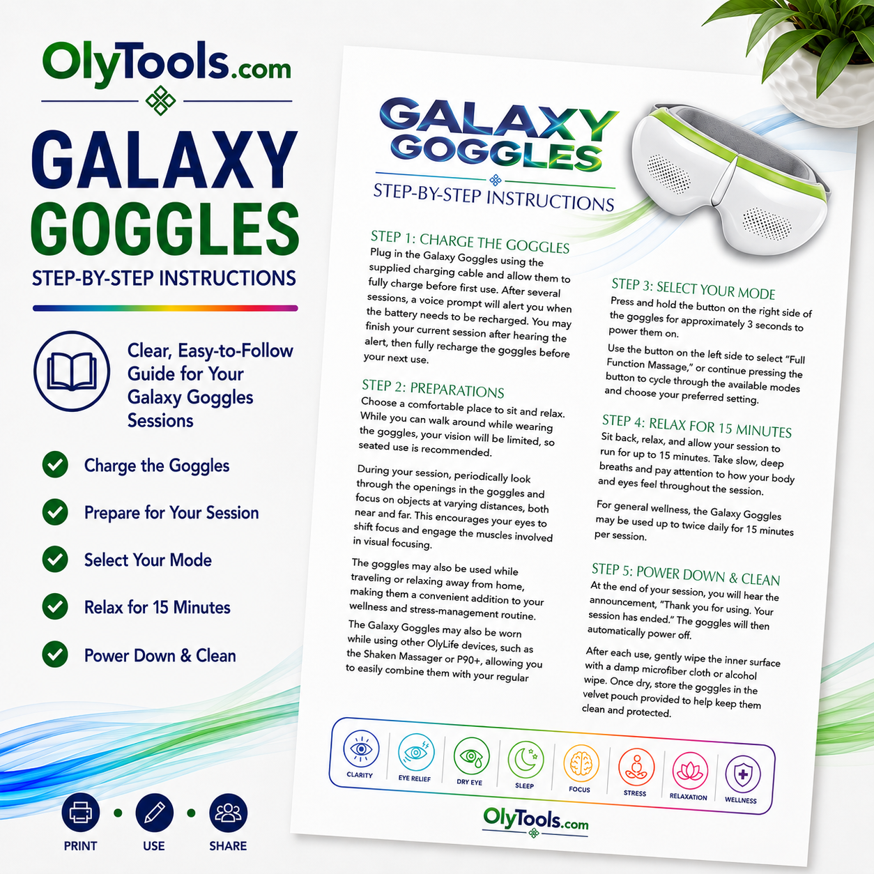 Free Download: Galaxy Goggle Instructions