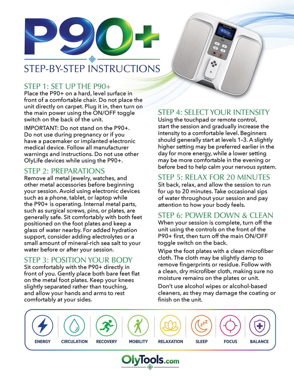 Free Download: P90+ Instructions
